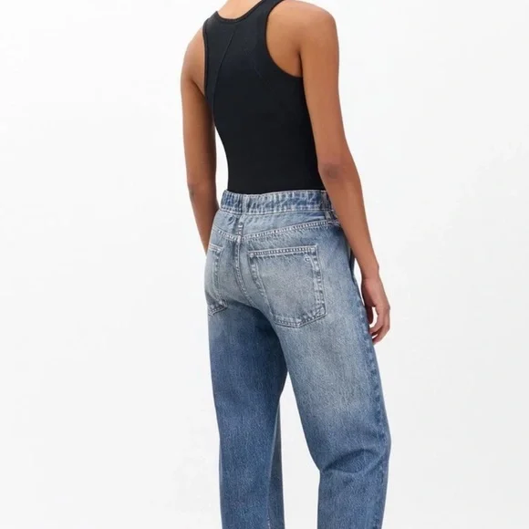 RAG & BINE MIRAMAR Blue Women's Jogger Jeans size M. - Picture 2 of 11